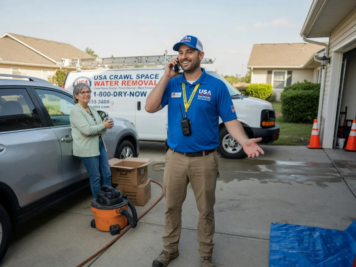 Crawl Space Water Removal Conway, AR FAQs